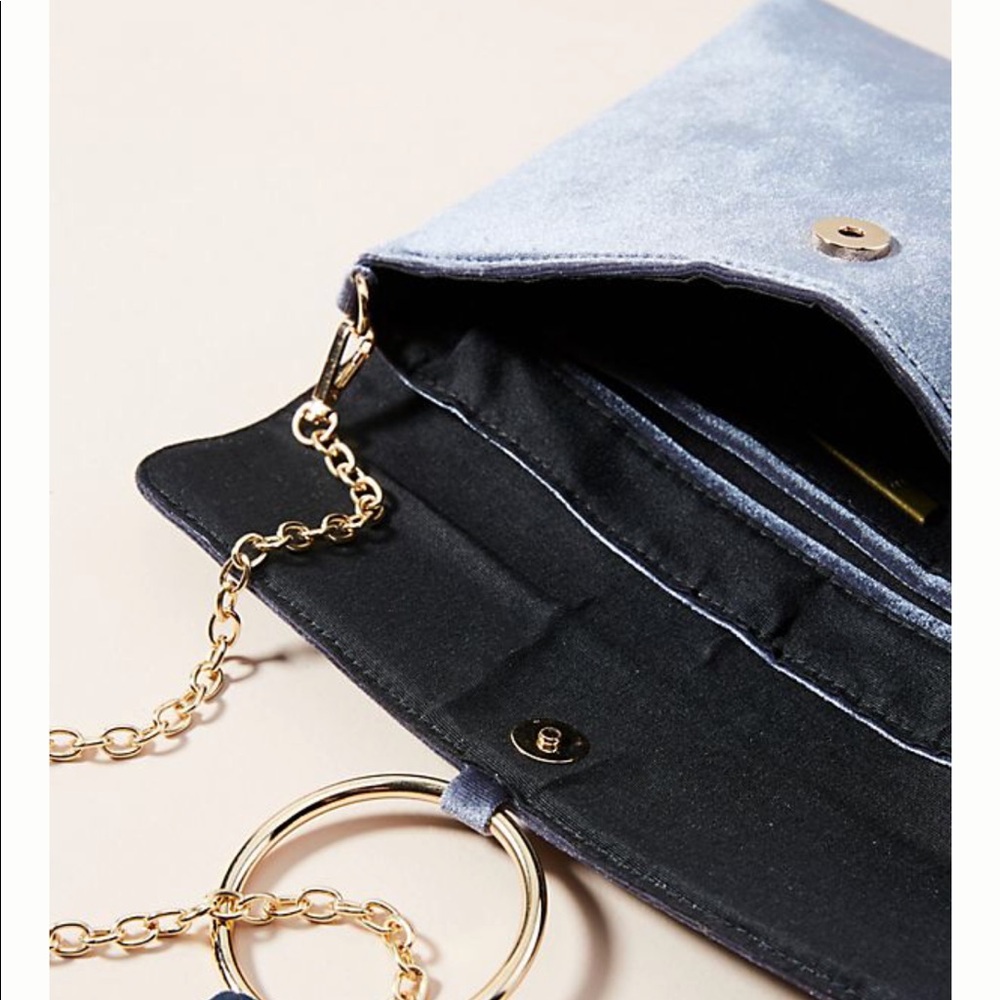 Anthropologie Velvet Crossbody Bag - Picture 5 of 8